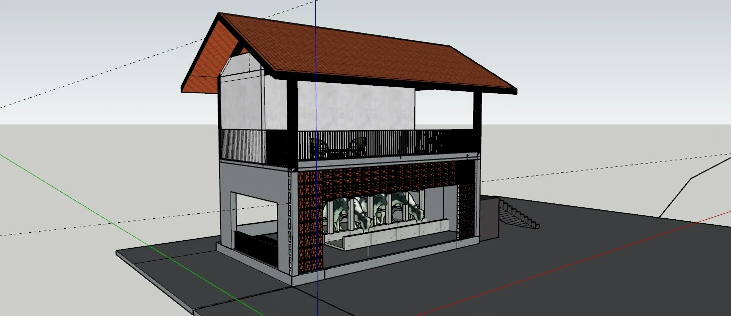 Industrial Structure Render