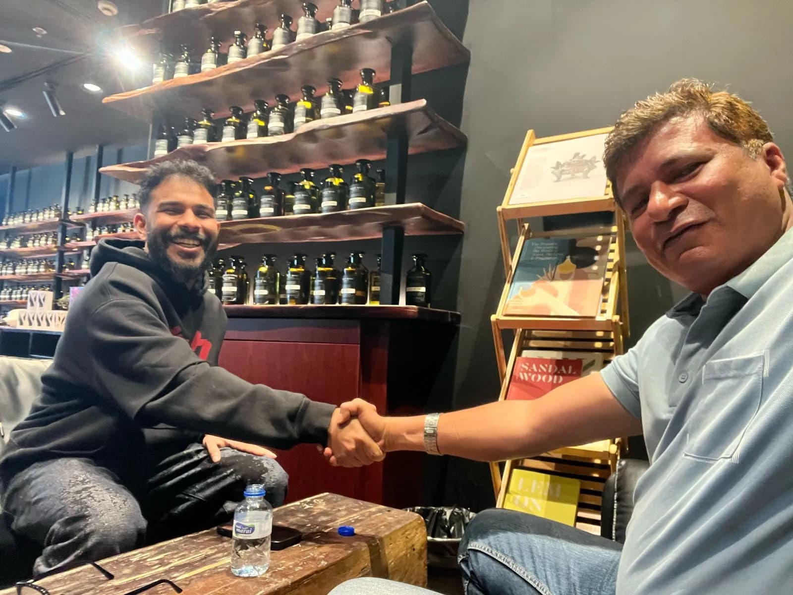 Partnership Signing with Yusuf Bhai (Doctor of Fragrance)